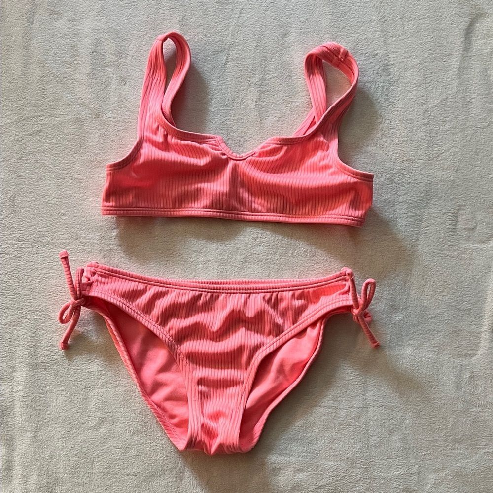 Art Class Pink Kids Swim Bikini